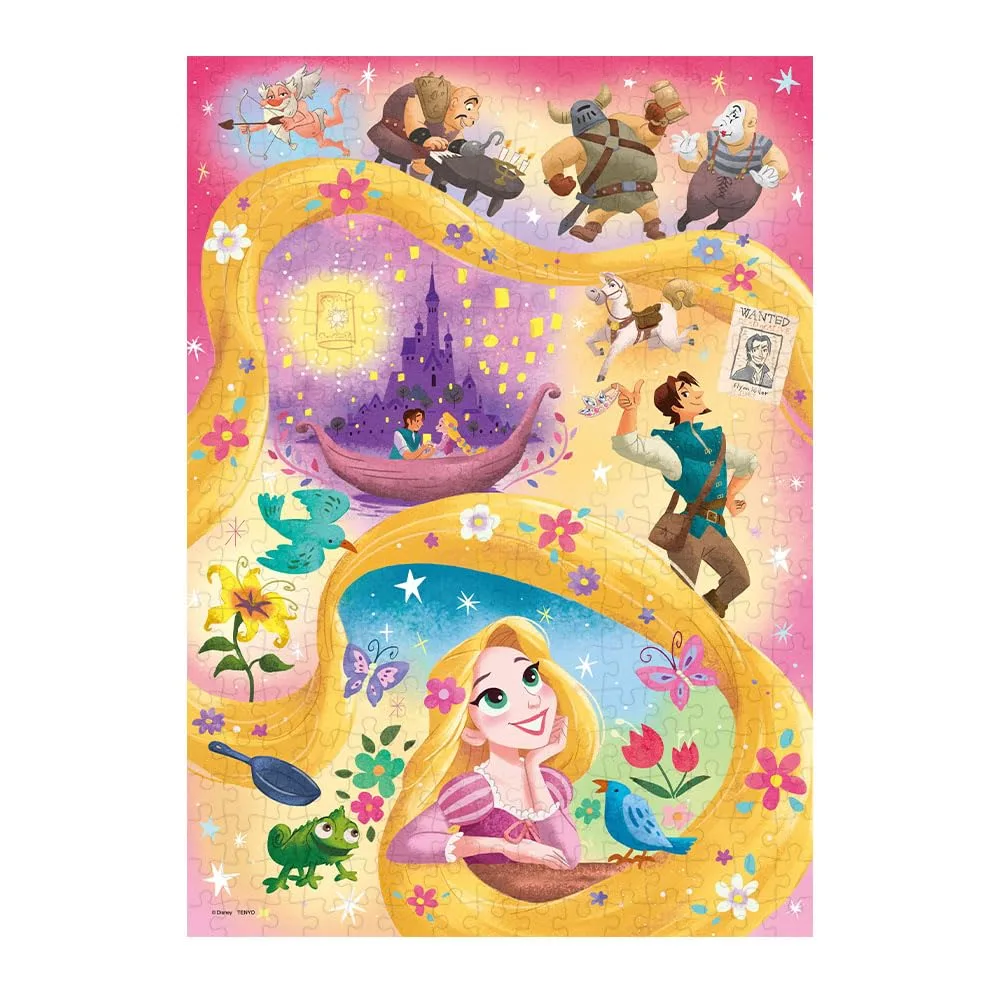 Tenyo 300-Piece Disney Tangled Jigsaw Puzzle 30.5x43cm