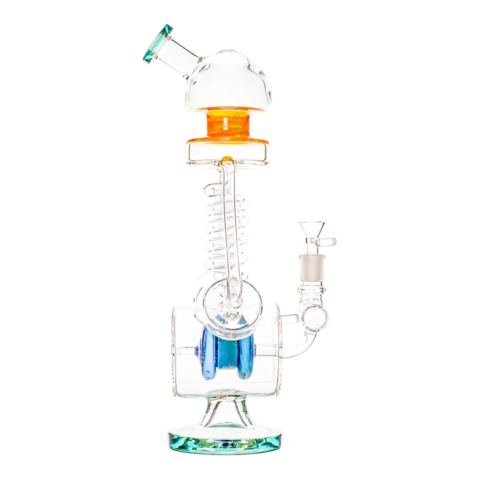 The Yo-Yo Helix Percolator Bong - 14in - Image 2