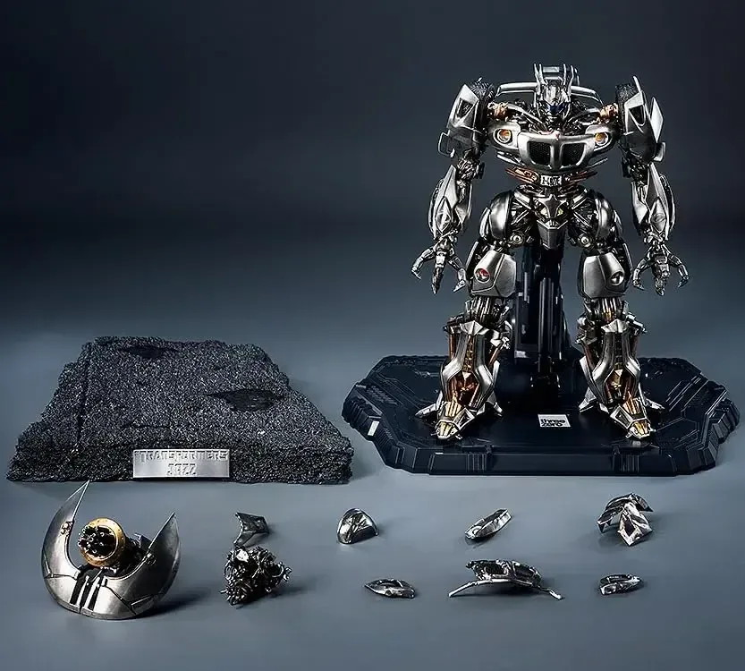 threezero Transformers Movie DLX Jazz Die Cast Robot Figure 19 cm - Image 2