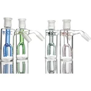 Toxic Glass 3 Arm Perc Ash Catcher