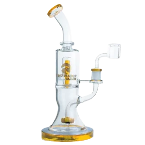 Tsunami 10" Glass Water Pipe – Double Shower Head