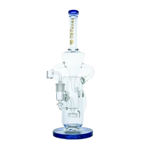 Tsunami 13″ Glass Water Pipe & Concentrate Rig – Swiss Recycler
