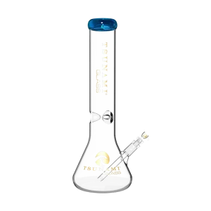 Tsunami 15″ Glass Water Pipe – Beaker Base Ice Catcher
