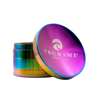 Tsunami Caved Top Dry Herb Grinder – 100mm