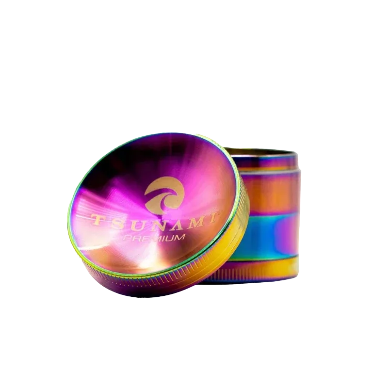 Tsunami Caved Top Dry Herb Grinder – 50mm