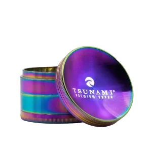 Tsunami Caved Top Dry Herb Grinder – 63mm