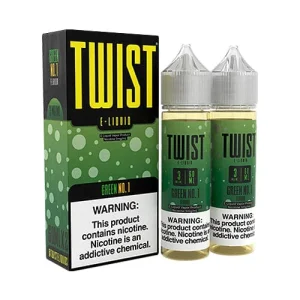 Twist E-Liquid Green No. 1 (Previously Honeydew Melon Chew) 120ml Vape Juice - 3MG