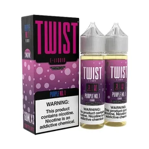 Twist E-Liquid Purple No.1 2x 60ml (120ml) Vape Juice - Twist E-Liquids - 0MG