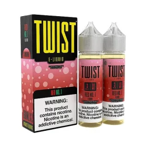 Twist Red No. 1 (previously Watermelon Madness) 120ml Vape Juice - 0mg - 0MG