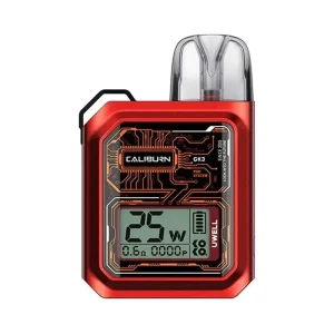 Uwell Caliburn GK3 25W Pod Kit - Red