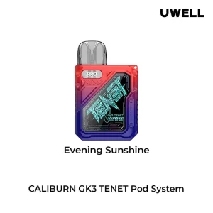 Uwell Caliburn GK3 Tenet 25W Pod Kit - Evening Sunshine