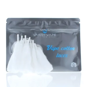 Vandy Vape Cotton Laces | 20 Pieces | 100% Organic