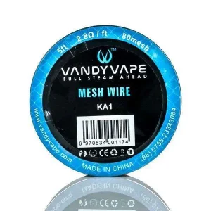 Vandy Vape Kanthal A1 80 Mesh Wire Spool | 5ft.
