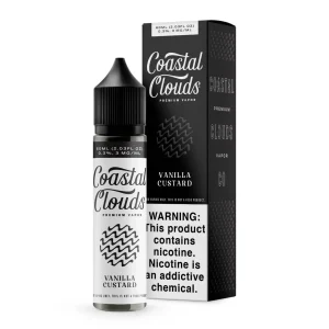 Vanilla Custard 60ml E-Juice | Coastal Clouds