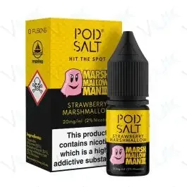 Vape UK | Pod Salt Fusions Strawberry Marshmallow Nic Salt E