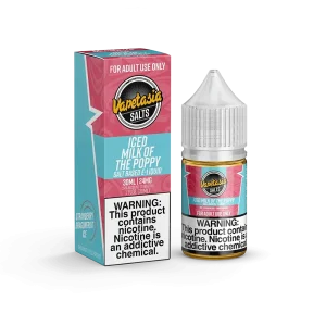 Vapetasia Salts ICED Milk of the Poppy 30ml Nic Salt Vape Juice - 24MG
