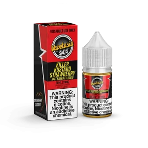 Vapetasia Salts Killer Kustard Strawberry 30ml Nic Salt Vape Juice - 24MG