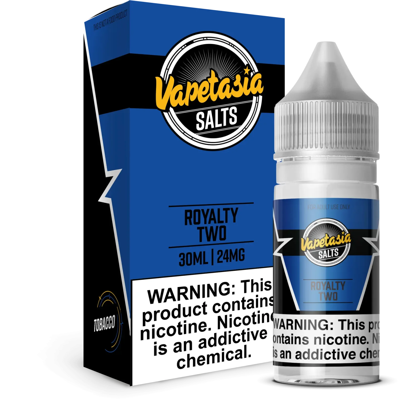 VAPETASIA SALTS – Royalty Two- 30ML E-Liquid