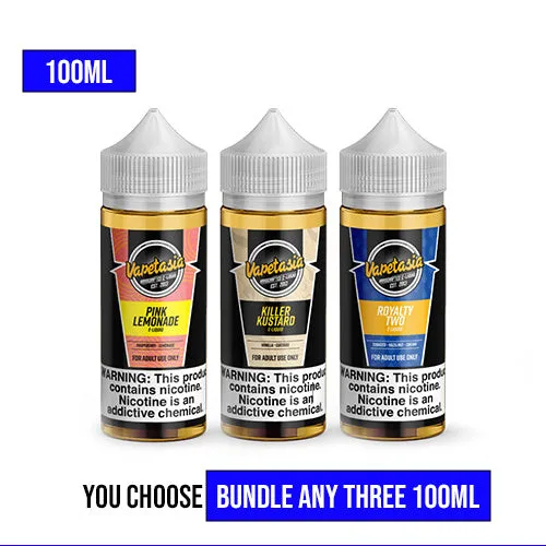 Vapetasia Vape Juice 100ml Pick 3 Bundle (300ml)