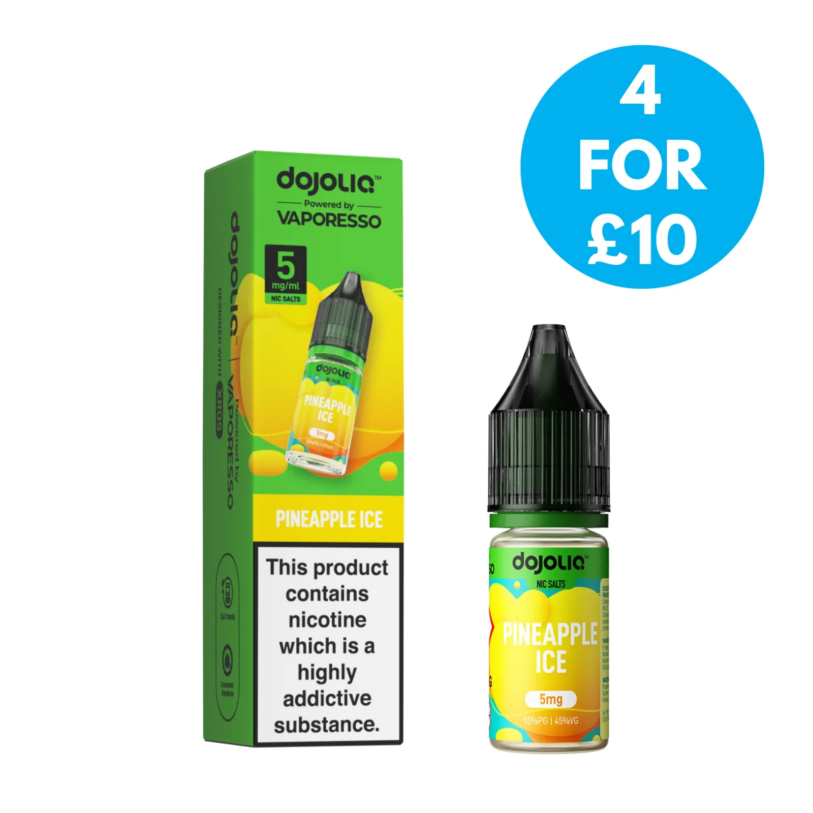Vaporesso Dojoliq 5mg (0.5%) Nic Salt E-liquid