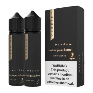 Verdict Warden Hazelnut Pecan Butter 120ml Vape Juice