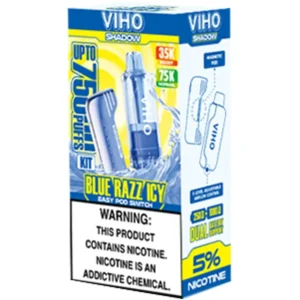 VIHO Shadow 75K Kit: Blue Razz Icy