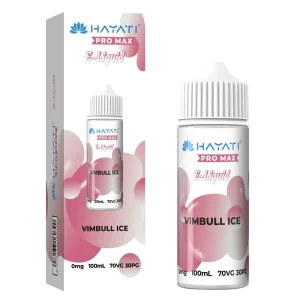 VIMBULL ICE HAYATI PRO MAX E-LIQUID 100ML NO NICOTINE