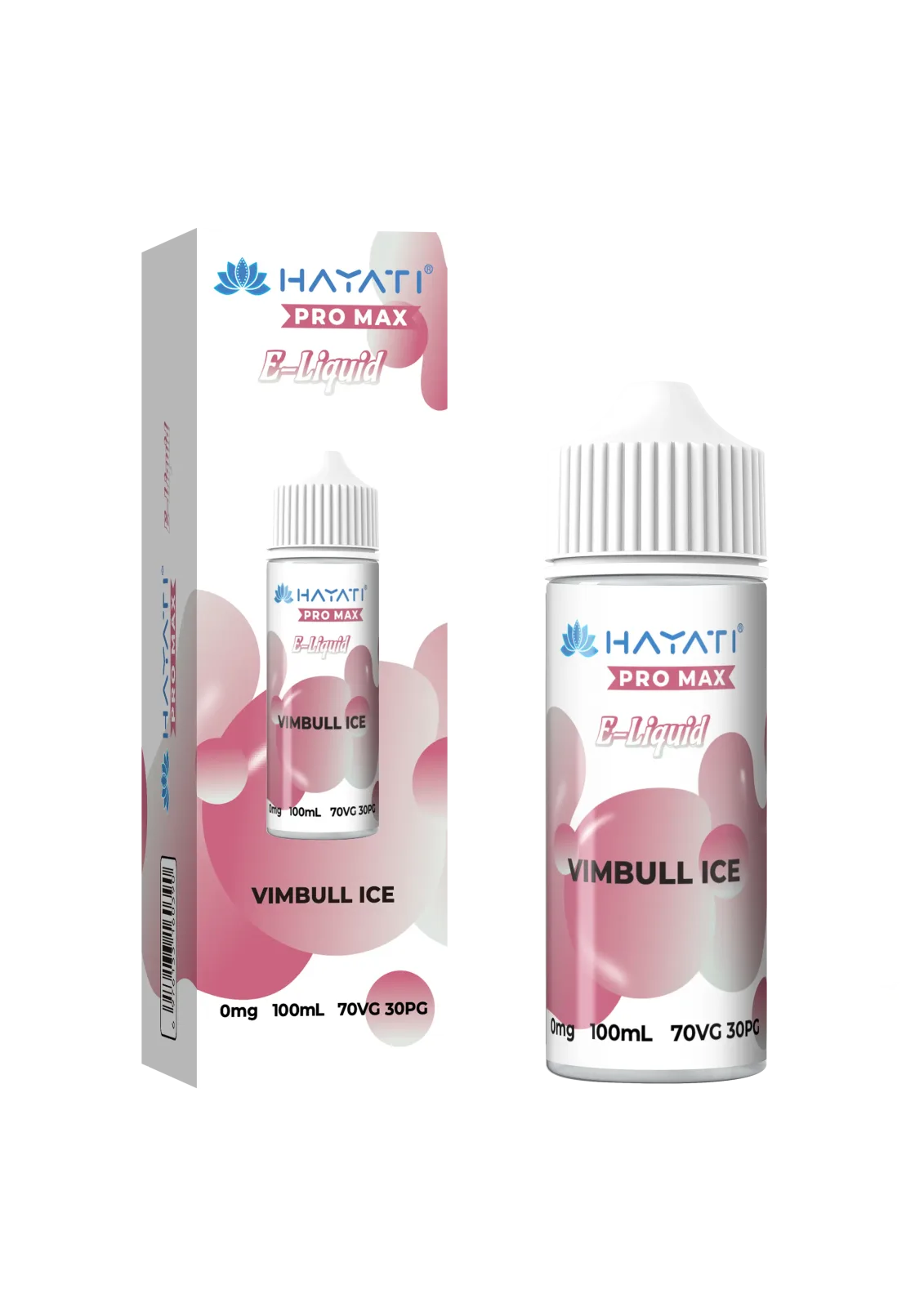 VIMBULL ICE HAYATI PRO MAX E-LIQUID 100ML NO NICOTINE