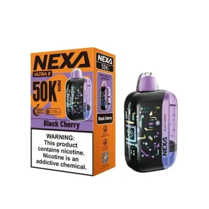 VOOPOO NEXA Ultra II 50K Disposable Vape (5%, 50000 Puffs) - Black Cherry