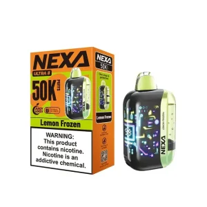 VOOPOO NEXA Ultra II 50K Disposable Vape (5%, 50000 Puffs) - Lemon Frozen