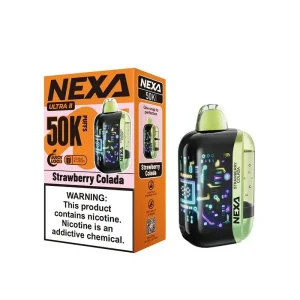 VOOPOO NEXA Ultra II 50K Disposable Vape (5%, 50000 Puffs) - Strawberry Colada