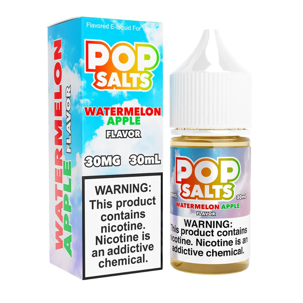 Watermelon Apple 30ml E-Juice | Pop Salts