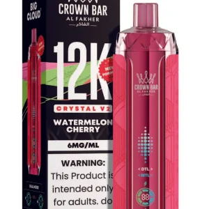 Watermelon Cherry Al Fakher Crown Bar Crystal V2 12K
