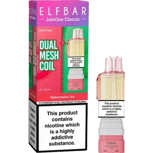 Watermelon ice Elf Bar JoinOne Classic pod & refill 12ml