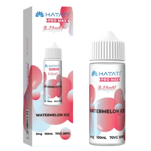 WATERMELON ICE HAYATI PRO MAX E-LIQUID 100ML NO NICOTINE
