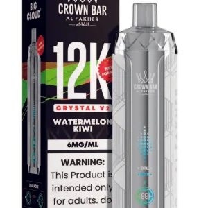 Watermelon Kiwi Al Fakher Crown Bar Crystal V2 12K