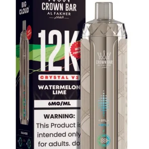 Watermelon Lime Al Fakher Crown Bar Crystal V2 12K