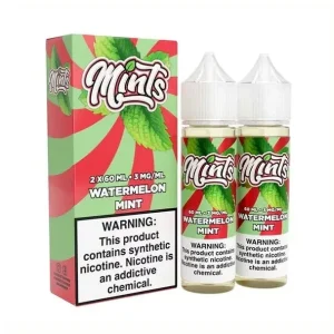 Watermelon Mint - 3mg - Mints Vape Co - 120mL