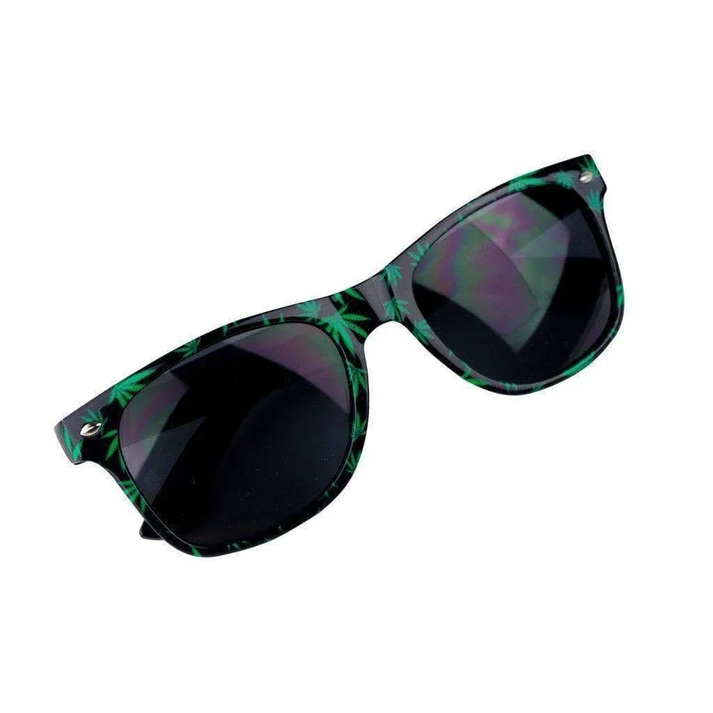 Weed Leaf Sunglasses - Image 2
