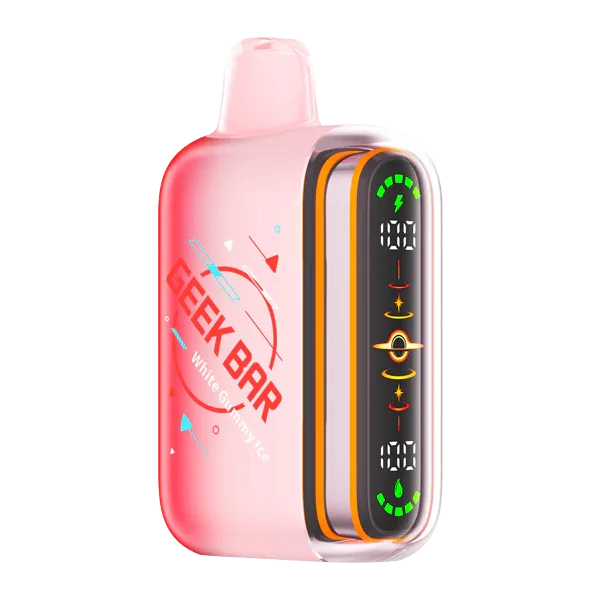 White Gummy Ice Geek Bar Pulse 2 25K
