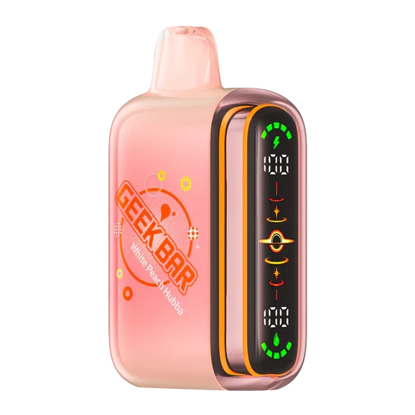 White Peach Hubba Geek Bar Pulse 2 25K