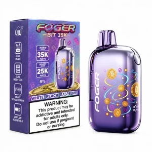 White Peach Raspberry - Foger Bit 35k Disposable Vape