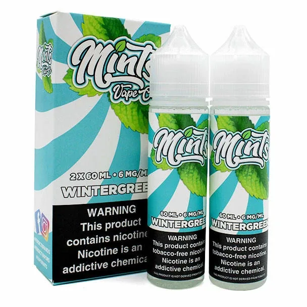 Wintergreen - 3mg - Mints Vape Co - 120mL