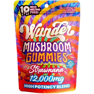 Wunder High Potency Mushroom Gummies | 12000MG