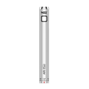 Yocan Ari Plus 510 Thread 900mAh Battery Silver