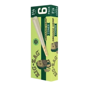 Zig Zag 1-1/4 Cones Pack of 1 | 6 COUNT