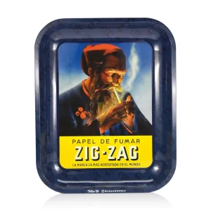 Zig Zag Large Vintage Rolling Tray