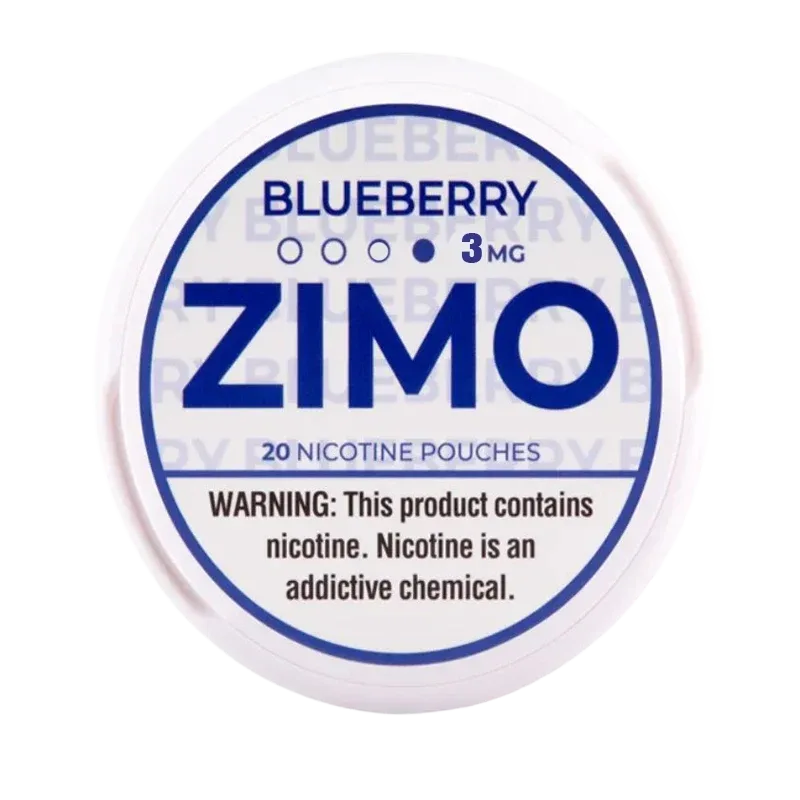 ZIMO Nicotine Pouches - Blueberry