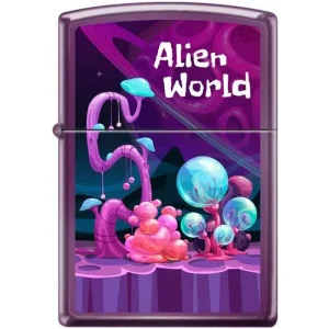 Zippo Lighter - It's an Alien World