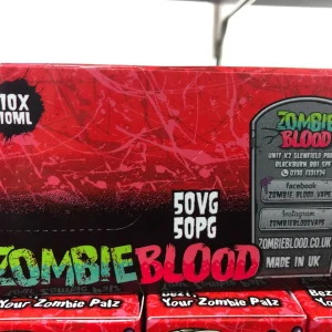 Zombie Blood E Liquid 50/50 VGPG 5x10ml or 10x10ml